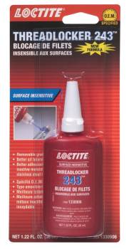 Loctite - Loctite Blue 243 Thread Locker 36 ml Bottle