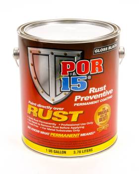 POR-15 - Por-15 Rust Preventive Paint Urethane Black 1 gal Can - Each