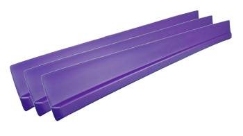 Dominator Racing Products - Dominator Rocker Panel - Molded Plastic Purple - Set of 3