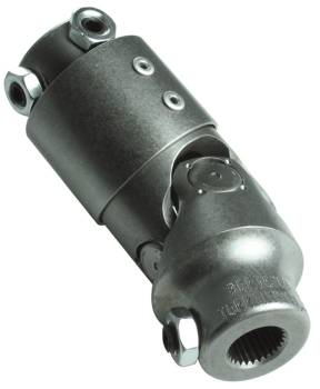 Borgeson - Borgeson Vibration Damper Steering Universal Joint 3/4-30" Spline to 3/4" Double D Steel Natural