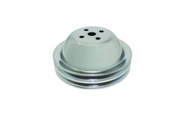 Specialty Products - Specialty Products V-Belt Water Pump Pulley 2 Groove 6-5/16" Diameter Aluminum - Chrome