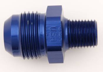 XRP - XRP Adapter Fitting Straight 10 AN Male to 1/4" NPT Male Aluminum - Blue Anodize