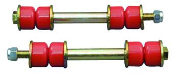 Prothane Motion Control - Prothane Motion Control 3-1/2" Installed Length End Link Bushing Bushings/Sleeves/Bolts/Nuts/Washers Steel/Polyurethane Cadmium/Red - Universal