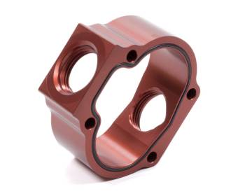 Barnes Systems - Barnes Systems 1.375" Wide Gear Body Oil Pump Body 12 AN Inlet/Outlets Aluminum Red Anodize - Barnes Oil Pumps