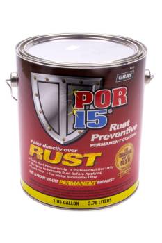 POR-15 - Por-15 Rust Preventive Paint Urethane Gray 1 gal Can - Each