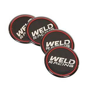 Weld Racing - Weld Racing Weld Logo Sticker 2" Diameter Center Caps - Set of 4