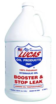 Lucas Oil Products - Lucas Oil Products Booster and Stop Leak Hydraulic Oil Additive 1 gal