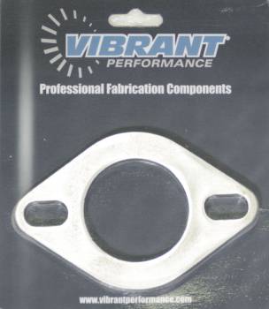 Vibrant Performance - Vibrant Performance 2-Bolt Collector Flange 3/8" Thick 2-1/2" ID Stainless - Each