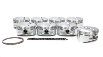 JE Pistons - JE Pistons Small Block Dome Piston Forged 4.145" Bore 1/16 x 1/16 x 3/16" Ring Grooves - Plus 5.6 cc