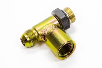 Enderle - ENDERLE Adapter Tee Fitting 8 AN Male x 8 AN Male O-Ring x 8 AN Female Brass Natural - Each
