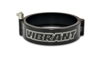 Vibrant Performance - Vibrant Performance Pin Quick Release VanJen Clamp 2.5" OD Tubing Aluminum Black Anodize - Each