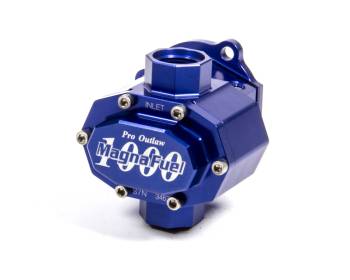 MagnaFuel - MagnaFuel ProOutlaw 1000 Belt or Hex Driven Fuel Pump Inline 10.5 gpm at 4,000 RPM 10 AN Inlet/Outlet - Gas/E85