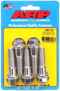ARP - ARP 1/2-13" Thread Bolt 1-3/4" Long 9/16" Hex Head Stainless - Natural