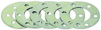 Quick Time - Quick Time Steel Flexplate Spacer Zinc Oxide GM - Set of 5