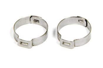 Fragola Performance Systems - Fragola Performance Systems Band Hose Clamp Push Lock Clamp 8 AN Stainless - Natural
