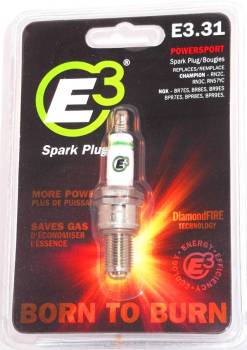 E3 Spark Plugs - E3 Spark Plugs Diamond Fire Spark Plug 14 mm Thread 0.750" Reach Gasket Seat - Resistor