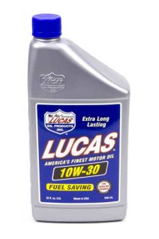 Lucas Oil Products - Lucas Oil Products High Performance Motor Oil 10W30 Conventional 1 qt - Each