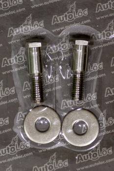 AutoLoc - AutoLoc 3/8-16" Threads Door Latch Striker Bolt 3/4" Long Washers Included Stainless - Natural
