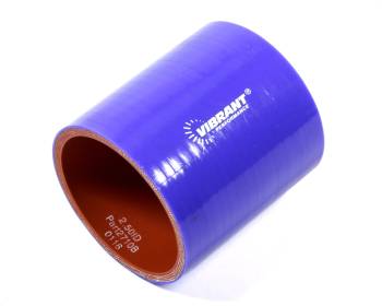 Vibrant Performance - Vibrant Performance Straight Tubing Coupler 2-1/2" ID 3" Long Silicone - Blue