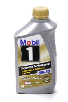 Mobil 1 - Mobil 1 Extended Performance Motor Oil 5W30 Synthetic 1 qt - Each