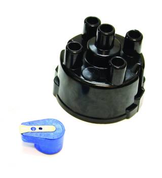PerTronix Performance Products - PerTronix Performance Products Cap/Rotor Cap and Rotor Kit Socket Style Black Pertronix 4-Cylinder Top Exit Distributors - Each