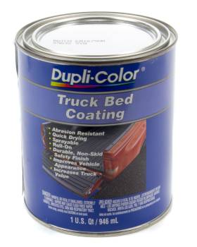 Dupli-Color / Krylon - Dupli-Color Truck Bed Coating Bedliner Rubberized Black 1 qt Can - Each