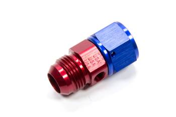 XRP - XRP Adapter Fitting Straight 12 AN Male to 12 AN Female Swivel Aluminum - Red/Blue Anodize