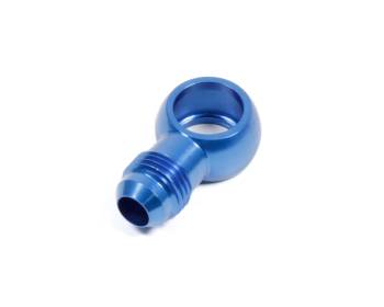 Earl's - Earl's Products Adapter Banjo Fitting Straight 10 AN Male to 9/16-24" Banjo Aluminum - Blue Anodize