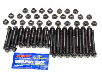 ARP - ARP High Performance Series Cylinder Head Bolt Kit 7/16" Bolt Hex Head Chromoly - Black Oxide