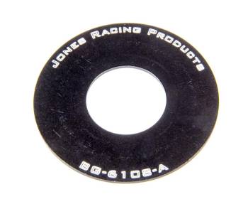 Jones Racing Products - Jones Racing Products 1/4" Thick Belt Guide 1-1/4" Hole Aluminum Clear Anodized - 2-5/8" Diameter Pulley