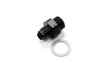 XRP - XRP Adapter Fitting Straight 6 AN Male to 16 mm x 1.5 Male Aluminum - Black Anodize