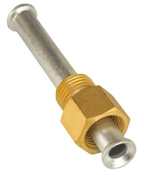 Derale Performance - Derale Adapter Fitting Straight 5/16" Inverted Flare Male and Female to 5/16" Hose Barb Brass