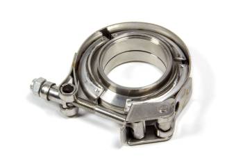 Vibrant Performance - Vibrant Performance 1-3/4" OD Tubing V-Band Clamp Assembly Stainless - Natural