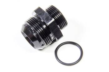 Triple X Race Components - Triple X Race Co. Adapter Fitting Straight 20 AN Male to 16 AN Male O-Ring Aluminum - Black Anodize