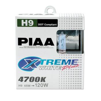 PIAA - PIAA Xtreme White Plus Light Bulb H9 Halogen 55 Watts White - Pair