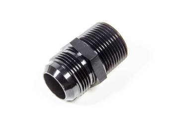 Triple X Race Components - Triple X Race Co. Adapter Fitting Straight 16 AN Male to 1" NPT Male Aluminum - Black Anodize