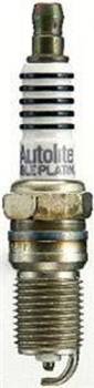 Autolite Spark Plugs - Autolite Spark Plugs Double Platinum Spark Plug 14 mm Thread 0.708" Reach Tapered Seat - Resistor