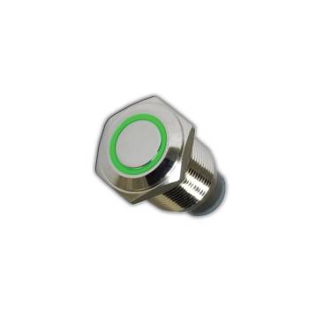 Oracle Lighting Technologies - Oracle Lighting Technologies LED Flush Push Button Switch Momentary Lighted Ring 3 amp - 12V
