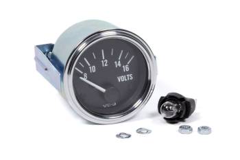 VDO - VDO Series 1 Voltmeter 8-16V Electric Analog - Short Sweep