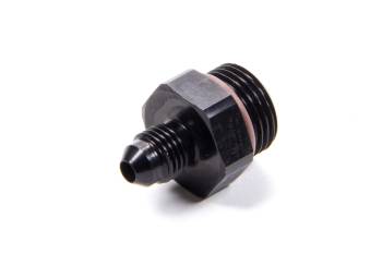 XRP - XRP Adapter Fitting Straight 4 AN Male to 8 AN Male O-Ring Aluminum - Black Anodize