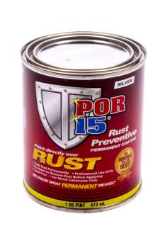 POR-15 - Por-15 Rust Preventive Paint Urethane Silver 1 pt Can - Each
