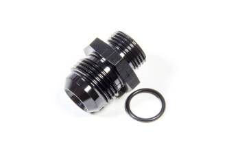 Triple X Race Components - Triple X Race Co. Adapter Fitting Straight 12 AN Male to 8 AN Male O-Ring Aluminum - Black Anodize