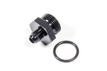 Triple X Race Components - Triple X Race Co. Adapter Fitting Straight 6 AN Male to 12 AN Male O-Ring Aluminum - Black Anodize