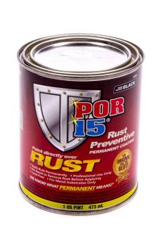 POR-15 - Por-15 Rust Preventive Paint Urethane Semi-Gloss Black 1 pt Can - Each