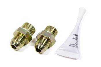 Unisteer Performance - Unisteer Performance Power Steering Fitting Straight 6 AN Male to 5/8-18" Male 6 AN Male to 9/16-18" Male - Loctite