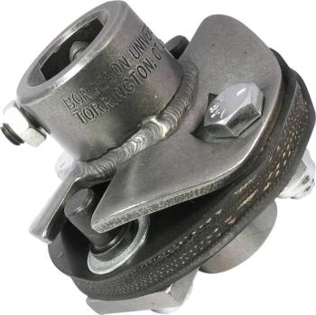 Borgeson - Borgeson 11/16-36" Spline to 3/4" Double D Steering Rag Joint Steel Natural Universal - Each