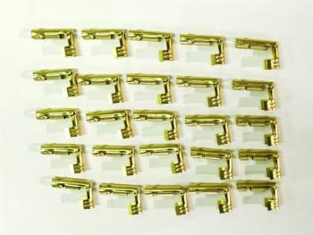 Taylor Cable Products - Taylor Cable Products Socket Style Spark Plug Wire Terminals 90 Degree 8 mm Wire - Set of 25