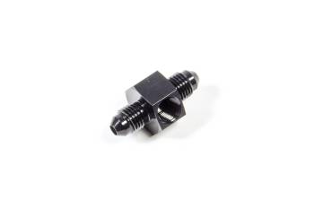 Triple X Race Components - Triple X Gauge Adapter Fitting Straight 4 AN Male to 4 AN Male 1/8" NPT Gauge Port - Aluminum