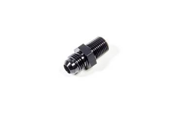 Triple X Race Components - Triple X Race Co. Adapter Fitting Straight 6 AN Male to 1/4" NPT Male Aluminum - Black Anodize