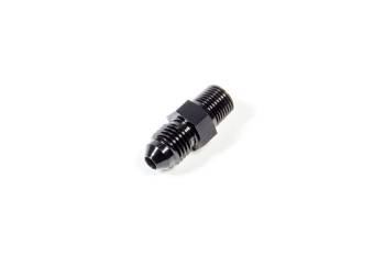 Triple X Race Components - Triple X Race Co. Adapter Fitting Straight 4 AN Male to 1/8" NPT Male Aluminum - Black Anodize